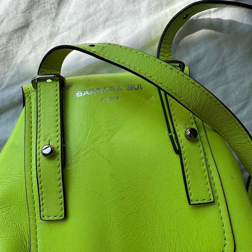 Barbara bui neon green leather - Picture 5 of 5
